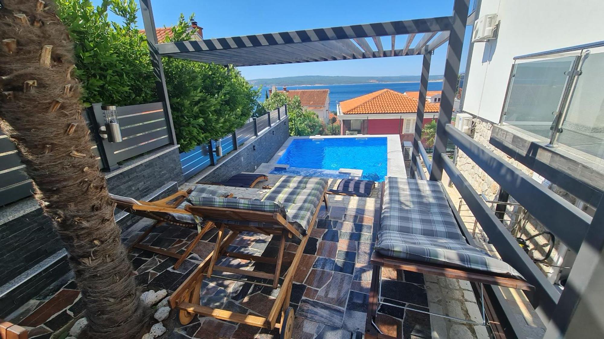 Apartments Blazevic, Heated Pool&Jacuzzi Dramalj Extérieur photo